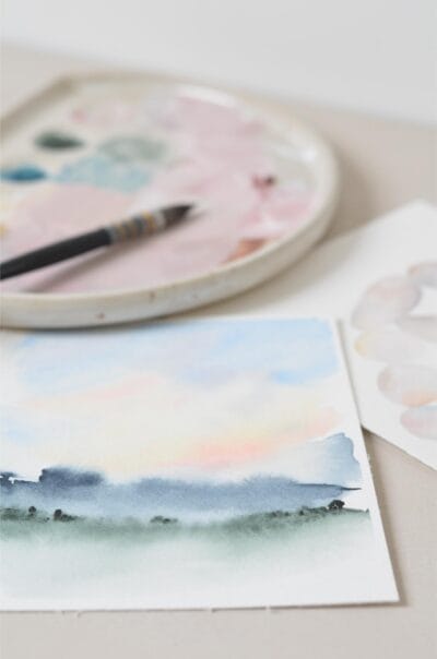 DIY box - uit je hoofd met aquarel - Afbeelding 6