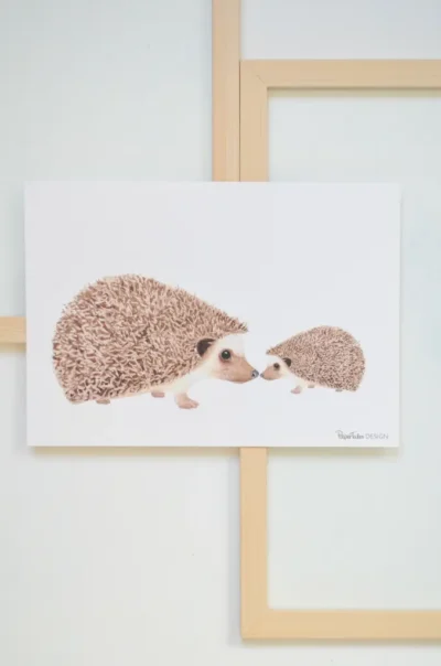 Egeltjes poster A5