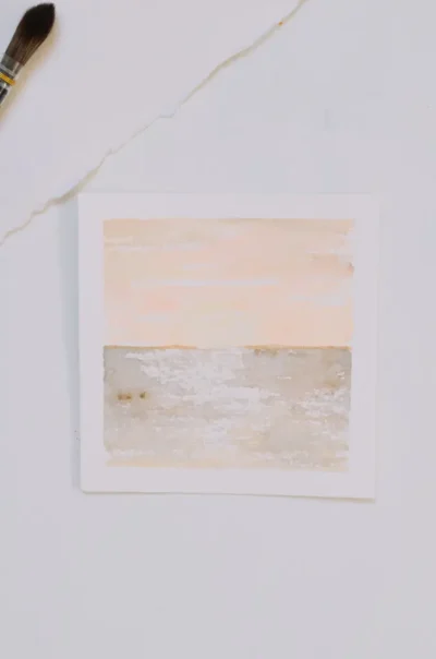 Silver Linings - Sunrise Sand square 10 x 10