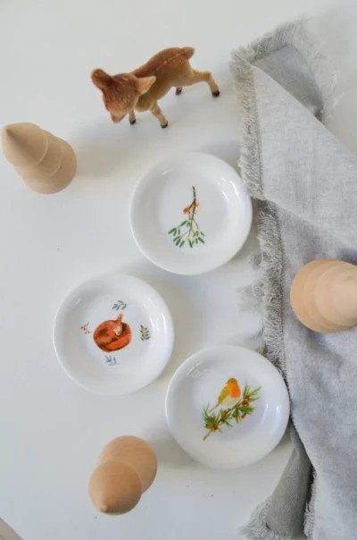 Kerst mini schaaltje eekhoorn - Afbeelding 2