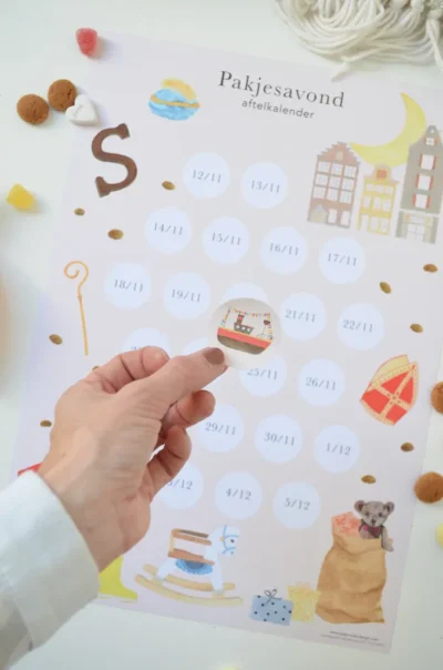 Sinterklaas Stickervel - Afbeelding 3