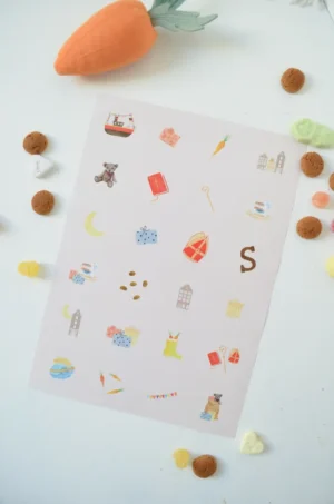 Sinterklaas Stickervel