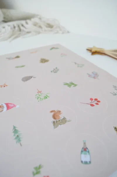Winter stickervel - Afbeelding 2