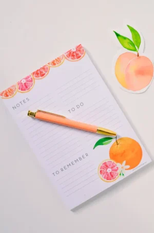 Notitieblok A5 citrusfruit