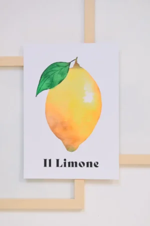 Il Limone II poster A5