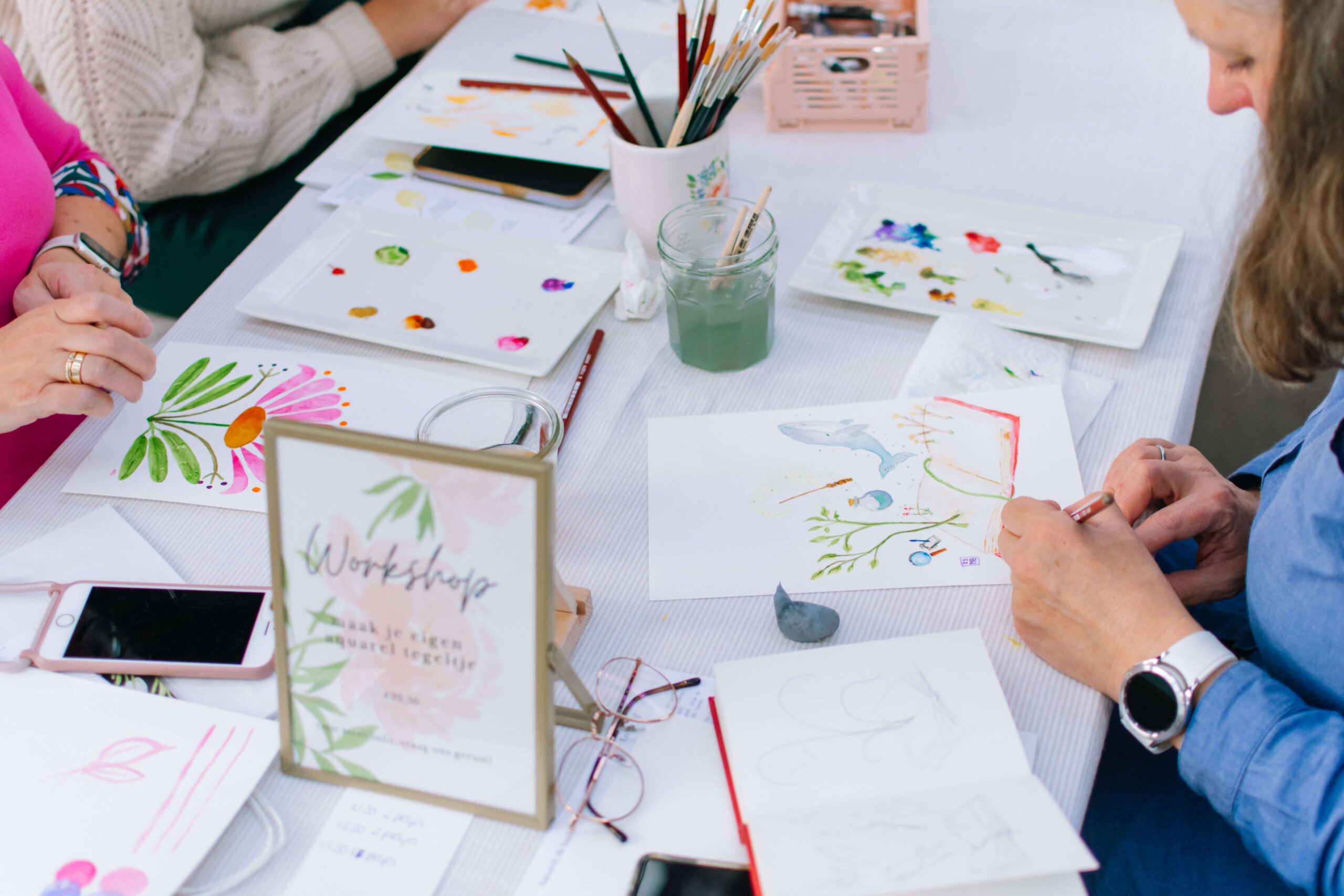 aquarel workshop creative life