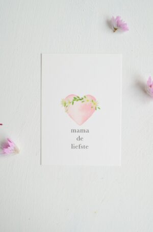 Minikaartje Mama de Liefste